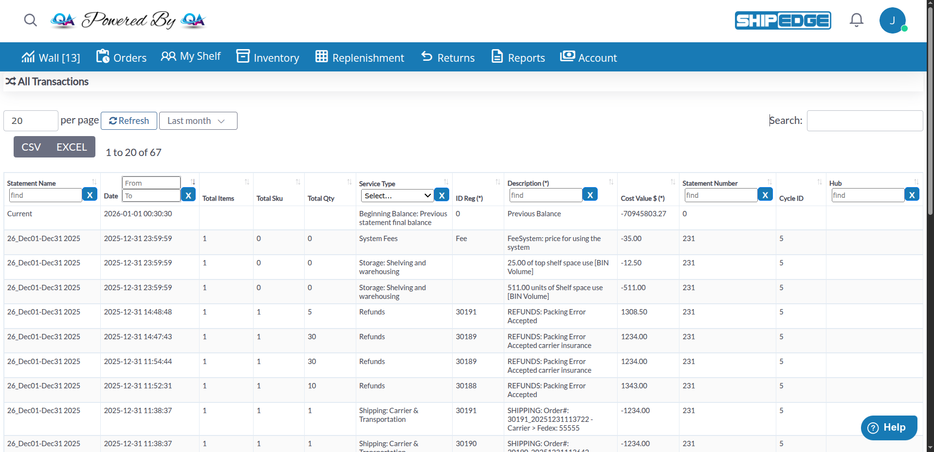 All Transactions