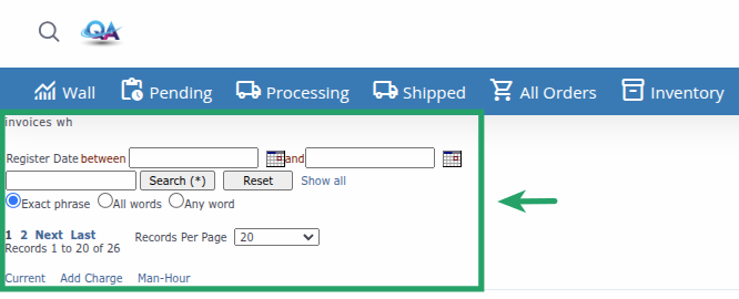 Search Functions