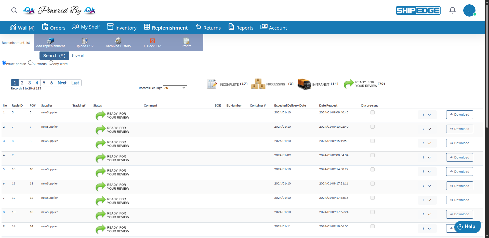 Catalog Overview