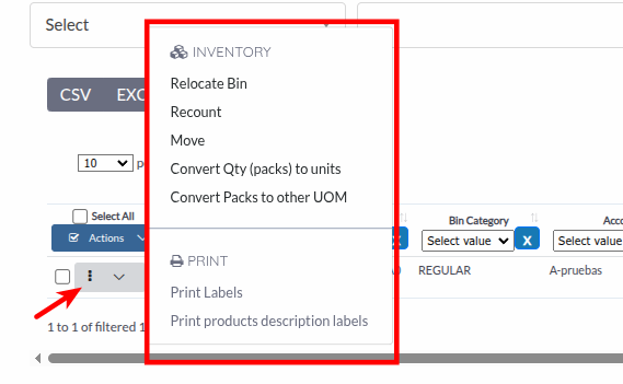 Row-Level Actions