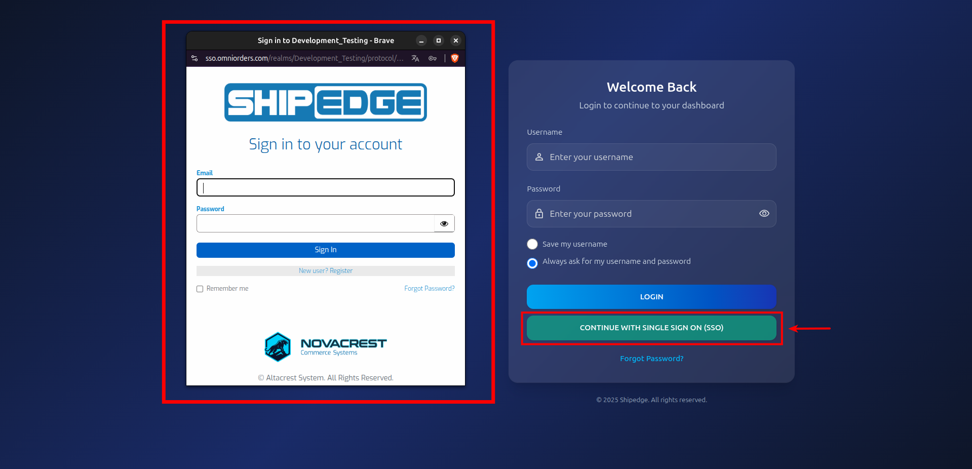 SSO Login
